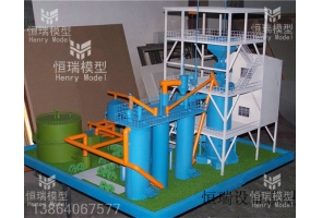 煤气炉模型